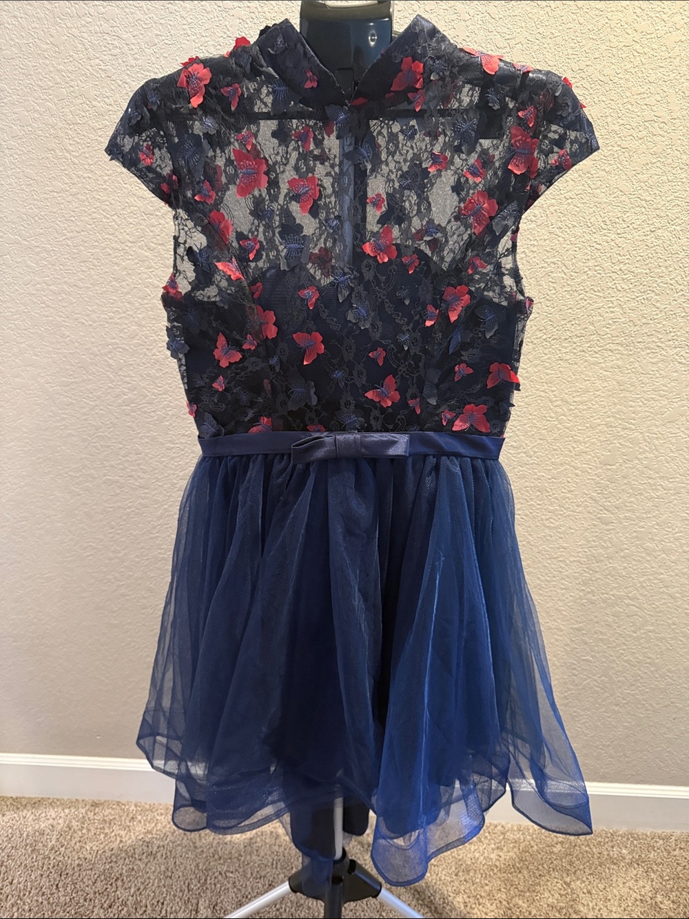 Vicky and Lucas butterfly Party Dress. Size Large